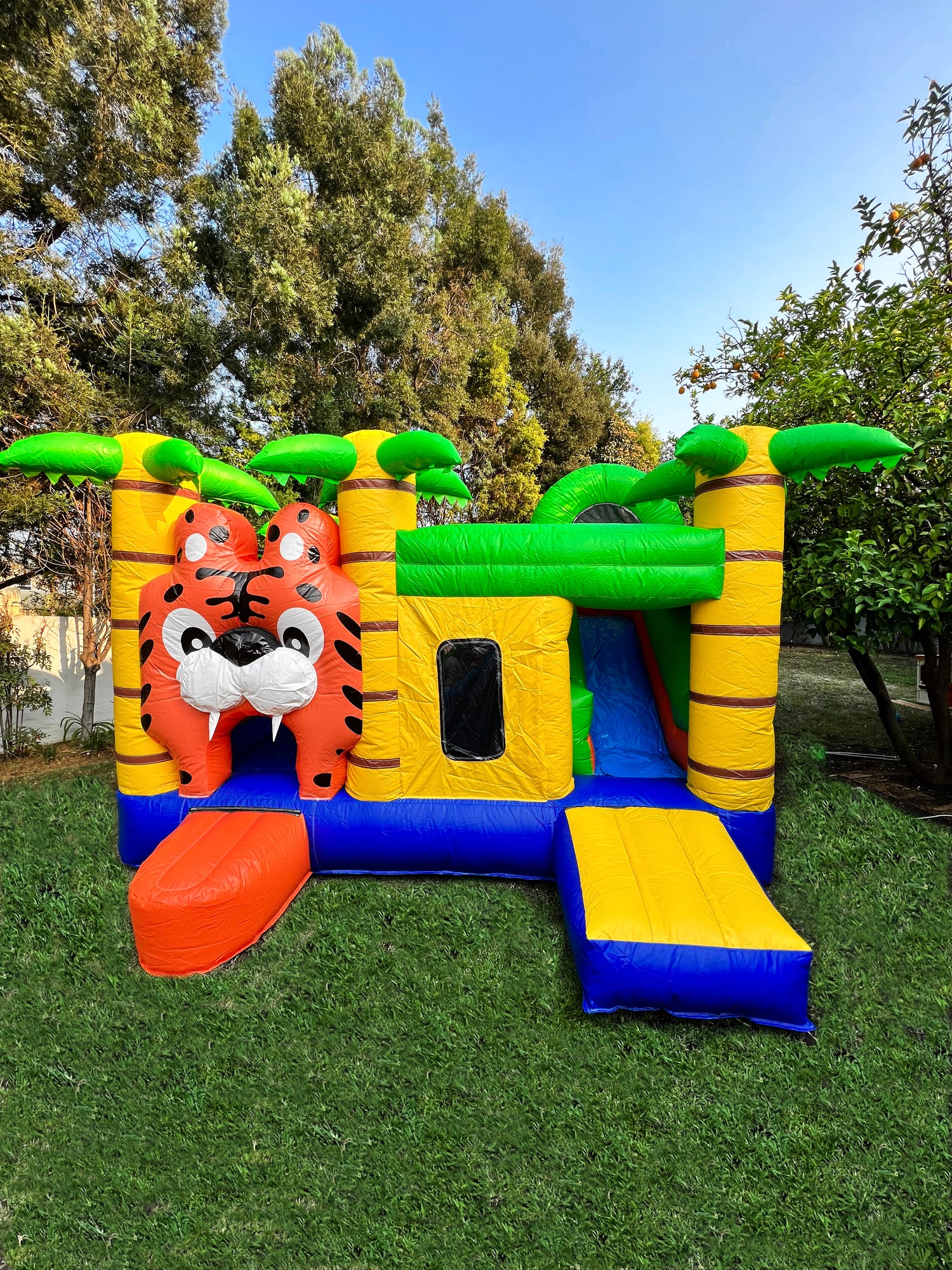 Jungle-Themed Jumping Castle